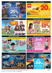 Gazetka promocyjna Carrefour - Gazetka Szkoła modna różnorodna - Gazetka - ważna od 04.09 do 04.09.2021 - strona 15 - produkty: Ravensburger, LEGO, Barbie, Mattel, Burger, Hasbro