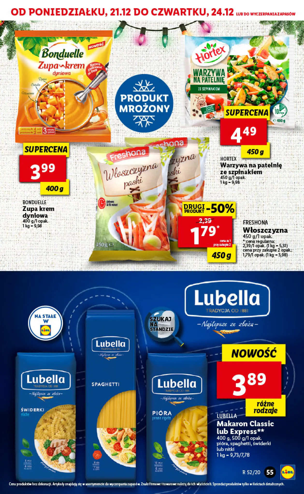 Gazetka promocyjna Lidl - wigilia - ważna 21.12 do 24.12.2020 - strona 55