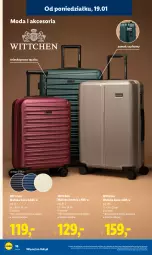 Gazetka promocyjna Lidl - GAZETKA - Gazetka - ważna od 21.01 do 21.01.2026 - strona 16 - produkty: Teleskop, Walizka, Moda, Wittchen
