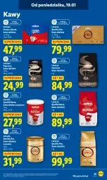 Gazetka promocyjna Lidl - GAZETKA - Gazetka - ważna od 21.01 do 21.01.2026 - strona 39 - produkty: Kawa ziarnista, Kawa mielona, Kawa, Lavazza