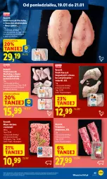 Gazetka promocyjna Lidl - GAZETKA - Gazetka - ważna od 21.01 do 21.01.2026 - strona 45 - produkty: Kurczak, Polędwica, Mięso mielone, Mięso