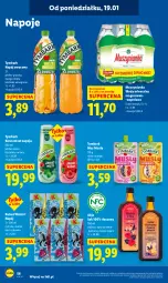 Gazetka promocyjna Lidl - GAZETKA - Gazetka - ważna od 21.01 do 21.01.2026 - strona 56 - produkty: Kurkuma, Sok, Mus, Napoje, Pieprz, Muszynianka, Tymbark, Kubuś Waterrr, Woda mineralna, Kubuś, Woda, Wino, Mango, Napój, Mięta, Magnez, Imbir
