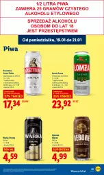 Gazetka promocyjna Lidl - GAZETKA - Gazetka - ważna od 21.01 do 21.01.2026 - strona 59 - produkty: Piwa, Kasztelan, Warka