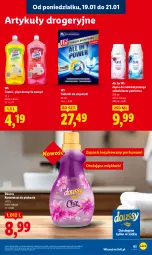 Gazetka promocyjna Lidl - GAZETKA - Gazetka - ważna od 21.01 do 21.01.2026 - strona 65 - produkty: Do mycia naczyń, Tablet, Perfum, Płyn do mycia naczyń, Płyn do mycia, Zmywarki, Tabletki do zmywarki