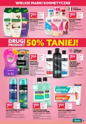 Gazetka promocyjna Dealz - NOWA GAZETKAMega Marki Mini Ceny - Gazetka - ważna od 08.03 do 08.03.2022 - strona 9 - produkty: Malizia, Płyn do kąpieli, Palmolive, Do mycia naczyń, Płyn do płukania jamy ustnej, Listerine, Finish, Tablet, Pasta do zębów, Płyn do mycia naczyń, Płyn do płukania, Szampon, Gillette, Perwoll, Fairy, Płyn do mycia, Odżywka, Zmywarki, Elmex, Ariel, Kapsułki do prania, Tabletki do zmywarki, Fa