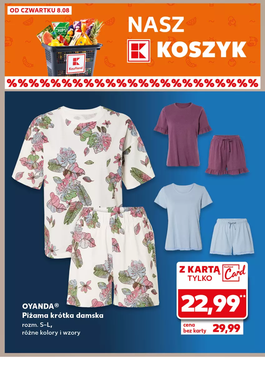 Gazetka promocyjna Kaufland - Kaufland - ważna 08.08 do 13.08.2024 - strona 22 - produkty: Piżama