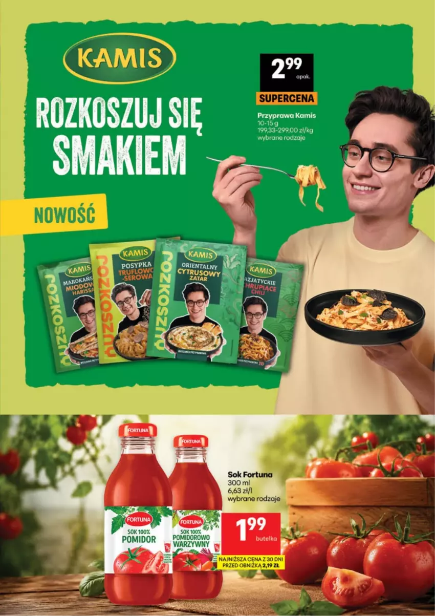 Gazetka promocyjna Delikatesy Centrum - Katalog Aranż DC27-DC28 - ważna 30.06 do 08.07.2026 - strona 15 - produkty: Kosz, Sok
