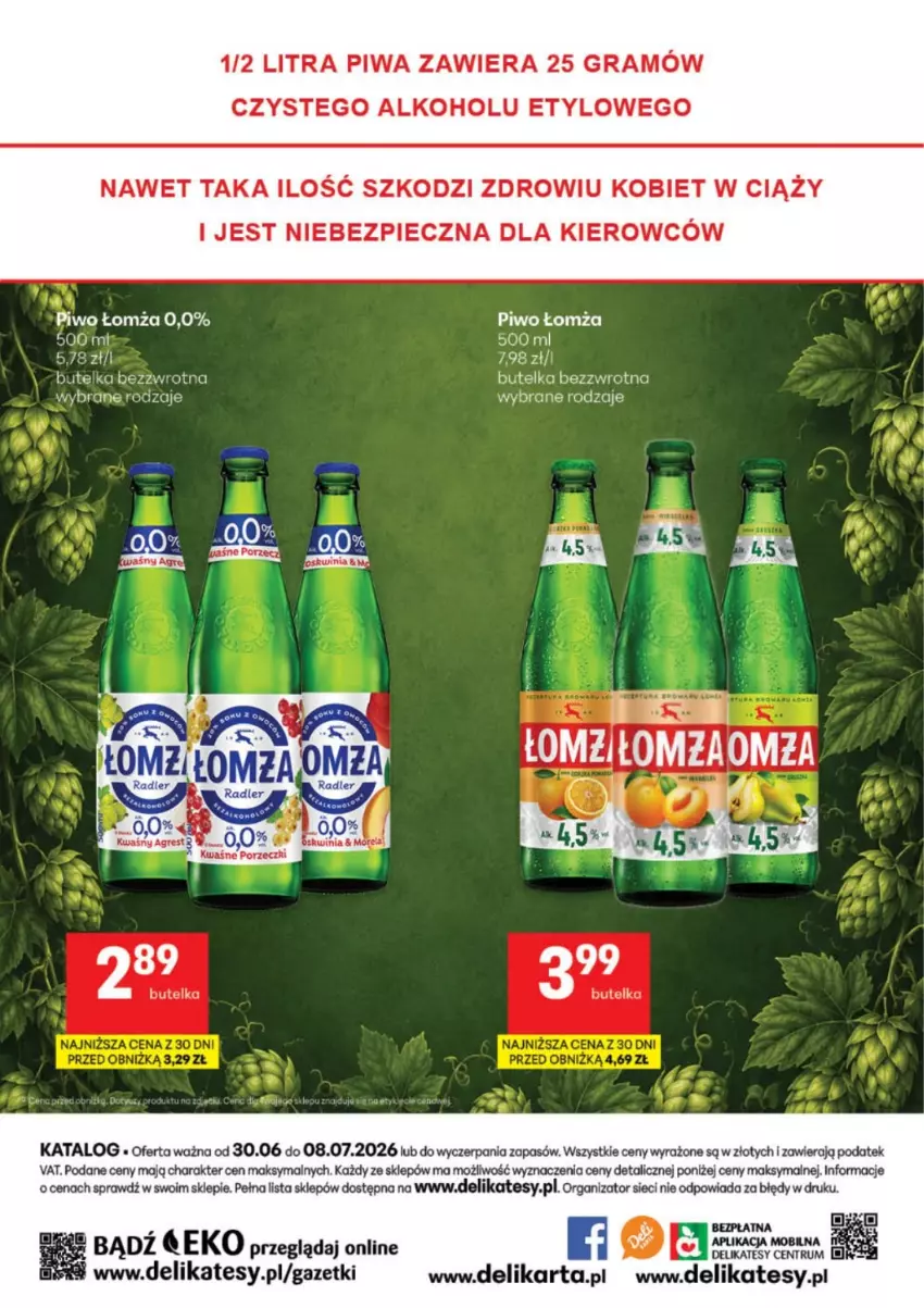 Gazetka promocyjna Delikatesy Centrum - Katalog Aranż DC27-DC28 - ważna 30.06 do 08.07.2026 - strona 19 - produkty: Gra, Piec, Piwa, Piwo