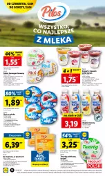 Gazetka promocyjna Lidl - GAZETKA - Gazetka - ważna od 15.04 do 15.04.2023 - strona 14 - produkty: Ryż na mleku, Ser topiony, Top, Ser, Ryż, Mus, Gra, Twaróg, Jogurt, Serek homogenizowany, Serek, Pilos, Twaróg półtłusty, Napój mleczny, Napój