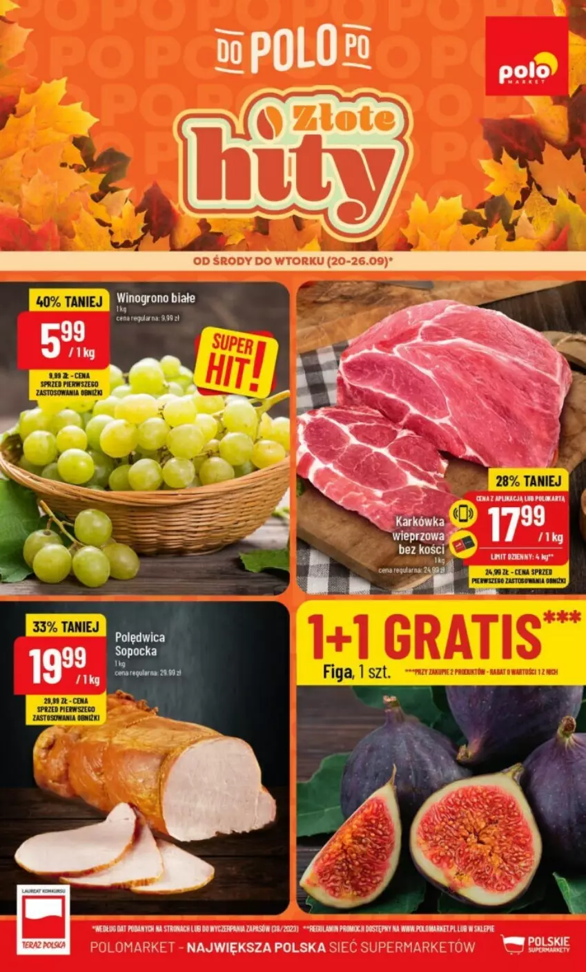 Gazetka promocyjna PoloMarket - ważna 20.09 do 26.09.2023 - strona 1 - produkty: Fa, Wino