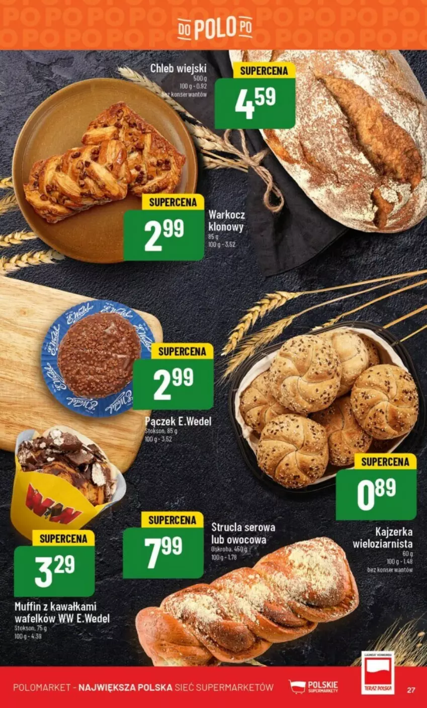 Gazetka promocyjna PoloMarket - ważna 20.09 do 26.09.2023 - strona 20 - produkty: Kajzerka, Kawa, Pączek, Ser, Strucla