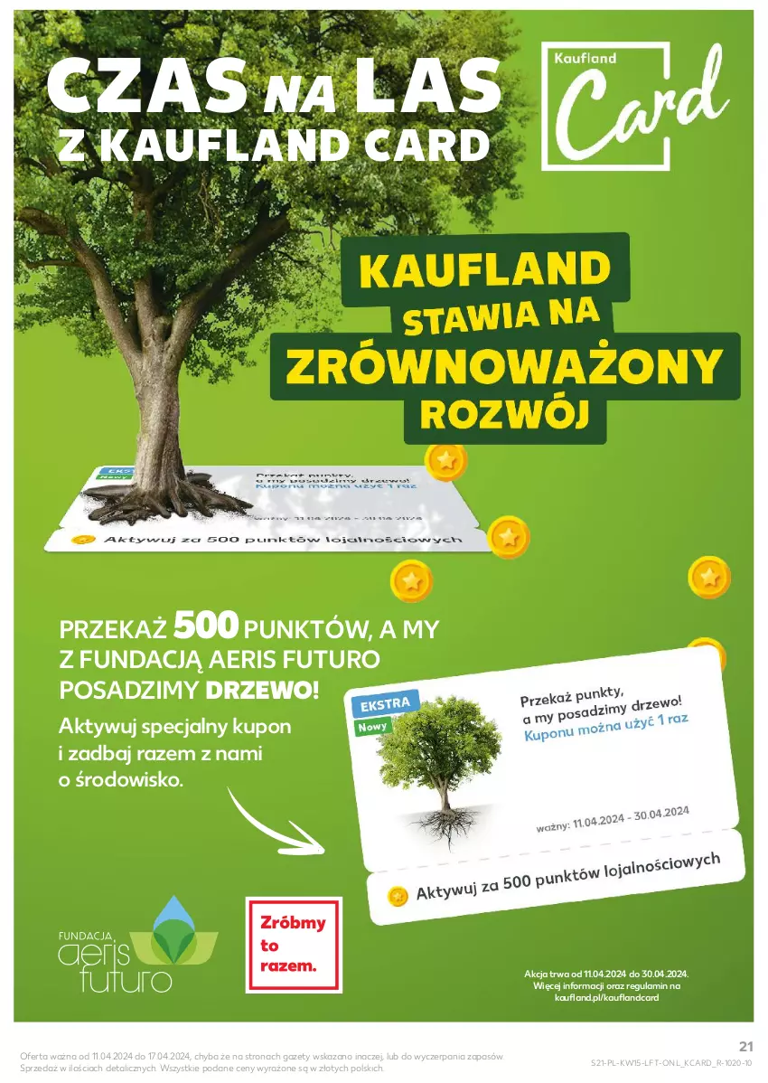 Gazetka promocyjna Kaufland - Gazetka tygodnia - ważna 11.04 do 17.04.2024 - strona 21