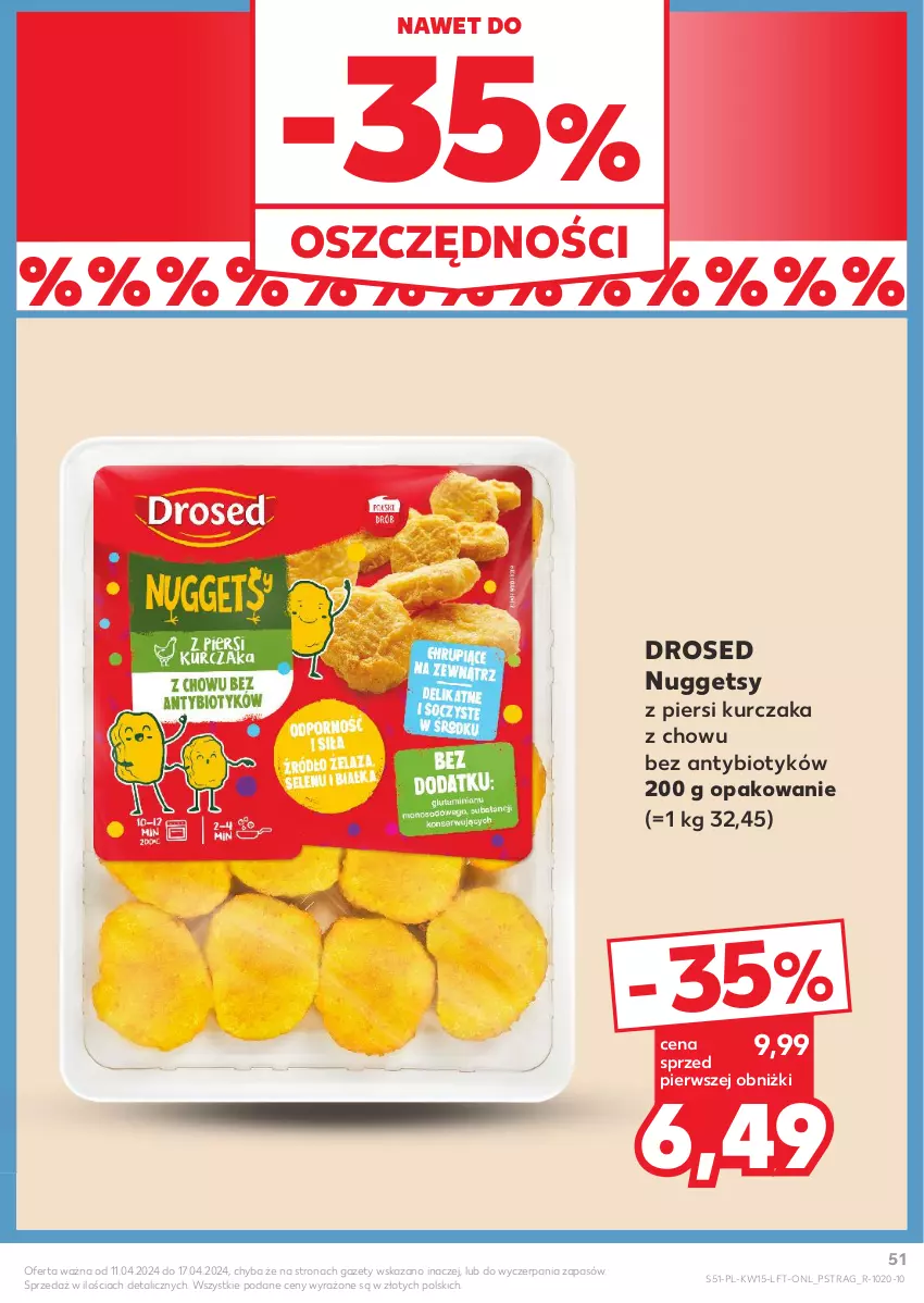 Gazetka promocyjna Kaufland - Gazetka tygodnia - ważna 11.04 do 17.04.2024 - strona 51 - produkty: Kurczak