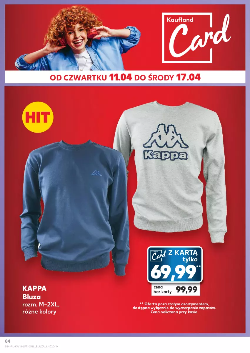 Gazetka promocyjna Kaufland - Gazetka tygodnia - ważna 11.04 do 17.04.2024 - strona 84 - produkty: Bluza