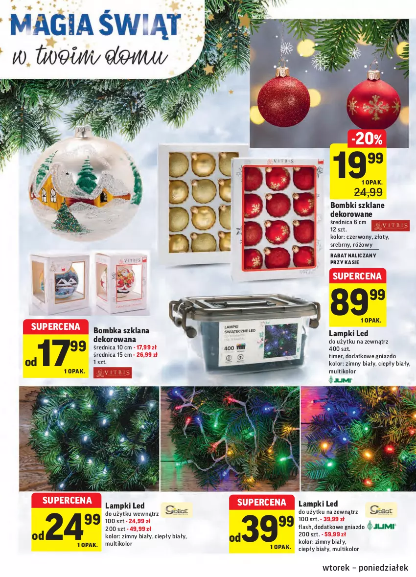 Gazetka promocyjna Intermarche - Gazetka promocyjna - ważna 16.11 do 22.11.2021 - strona 36 - produkty: Bombki, LANA