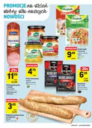 Gazetka promocyjna Intermarche - Gazetka promocyjna - Gazetka - ważna od 22.11 do 22.11.2021 - strona 30 - produkty: Bonduelle, Pasta warzywna, Tarczyński, Bagietka, Jerky