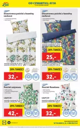 Gazetka promocyjna Lidl - Lidl w Puławach ponownie otwarty - Gazetka - ważna od 10.10 do 10.10.2021 - strona 32 - produkty: Pościel, Pościel flanelowa, Poszewka, Tera, Panda, Fa