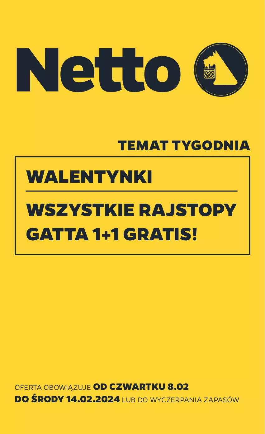 Gazetka promocyjna Netto - Akcesoria i dodatki - ważna 08.02 do 14.02.2024 - strona 1 - produkty: Gatta, Gra, Rajstopy, Top