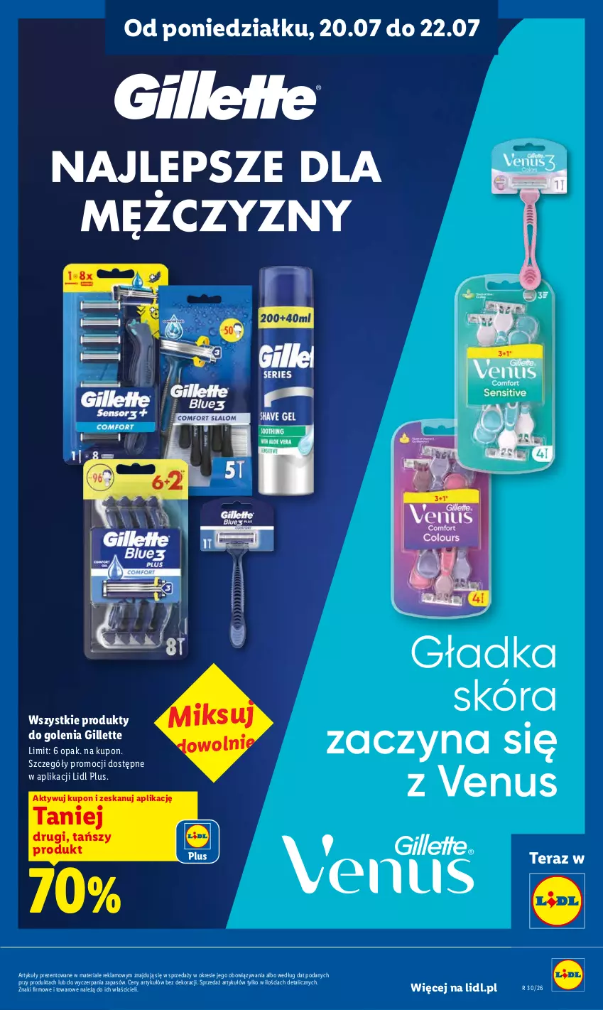 Gazetka promocyjna Lidl - Gazetka ważna od 20.07 do 22.07 - ważna 20.07 do 22.07.2026 - strona 93 - produkty: Gillette, Tera