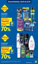 Gazetka promocyjna Lidl - Gazetka ważna od 20.07 do 22.07 - Gazetka - ważna od 22.07 do 22.07.2026 - strona 19 - produkty: Rexona, Dove, Gillette