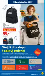 Gazetka promocyjna Lidl - Gazetka ważna od 20.07 do 22.07 - Gazetka - ważna od 22.07 do 22.07.2026 - strona 41 - produkty: Por, Kuchnia, Plecak, Sport, Moda, Ogród
