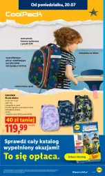 Gazetka promocyjna Lidl - Gazetka ważna od 20.07 do 22.07 - Gazetka - ważna od 22.07 do 22.07.2026 - strona 43 - produkty: Por, Organizer, Plecak, Waga