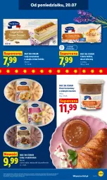 Gazetka promocyjna Lidl - Gazetka ważna od 20.07 do 22.07 - Gazetka - ważna od 22.07 do 22.07.2026 - strona 57 - produkty: Makaron, Deser mleczny, Ser, Lody, Deser, Crème brûlée