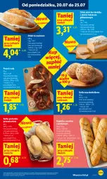 Gazetka promocyjna Lidl - Gazetka ważna od 20.07 do 22.07 - Gazetka - ważna od 22.07 do 22.07.2026 - strona 63 - produkty: Sok, Gra, Bagietka, Bułka grahamka, Chleb, Bułka