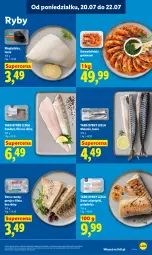 Gazetka promocyjna Lidl - Gazetka ważna od 20.07 do 22.07 - Gazetka - ważna od 22.07 do 22.07.2026 - strona 67 - produkty: Polędwica, Por, Tusz, Krewetki, Dorsz, Sandacz