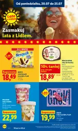 Gazetka promocyjna Lidl - Gazetka ważna od 20.07 do 22.07 - Gazetka - ważna od 22.07 do 22.07.2026 - strona 72 - produkty: Pierogi, Sos, Ser, Gra, Nesquik, Lody, Czekolada, Masło, Nestlé, Grafika