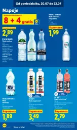 Gazetka promocyjna Lidl - Gazetka ważna od 20.07 do 22.07 - Gazetka - ważna od 22.07 do 22.07.2026 - strona 76 - produkty: Nałęczowianka, Mus, Gra, Napoje, LANA, Napój izotoniczny, Limonka, Woda mineralna, Woda, Wino, Napój, Liczi, Magnez