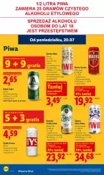 Gazetka promocyjna Lidl - Gazetka ważna od 20.07 do 22.07 - Gazetka - ważna od 22.07 do 22.07.2026 - strona 78 - produkty: Piwa, Gra, Tyskie, Warka