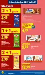 Gazetka promocyjna Lidl - Gazetka ważna od 20.07 do 22.07 - Gazetka - ważna od 22.07 do 22.07.2026 - strona 84 - produkty: Goplana, Ciastka, Gra, Kinder Bueno, Jeżyki, LANA, Czekolada mleczna, Czekolada, Kinder