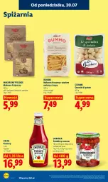 Gazetka promocyjna Lidl - Gazetka ważna od 20.07 do 22.07 - Gazetka - ważna od 22.07 do 22.07.2026 - strona 90 - produkty: Ketchup, Makaron, Rum, Gnocchi, Pomidory, Heinz