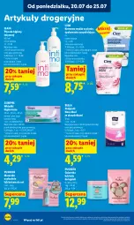 Gazetka promocyjna Lidl - Gazetka ważna od 20.07 do 22.07 - Gazetka - ważna od 22.07 do 22.07.2026 - strona 94 - produkty: Mydło w płynie, Bell, Balsam do ust, Galaretka, Ziaja, Podpaski, Płyn do higieny intymnej, Bella, Mydło, Wkładki, Gala