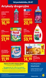Gazetka promocyjna Lidl - Gazetka ważna od 20.07 do 22.07 - Gazetka - ważna od 22.07 do 22.07.2026 - strona 97 - produkty: Por, Gra, Papier, Persil, Portal, Papier toaletowy, Laur, Ręcznik, Mola, Foxy, Flora, Kapsułki do prania