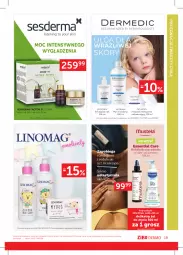 Gazetka promocyjna Ziko - Gazetka Ziko Dermo - Gazetka - ważna od 03.04 do 03.04.2024 - strona 19 - produkty: Emulsja, Top, Ser, Rum, Płyn micelarny, Dermedic, Serum, Linomag, Sesderma, LG, Fa