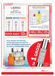 Gazetka promocyjna Ziko - Gazetka Ziko Dermo - Gazetka - ważna od 03.04 do 03.04.2024 - strona 7 - produkty: Krem do twarzy, Ser, Rum, Bioderma, Lierac, Serum, Atoderm, Sesderma