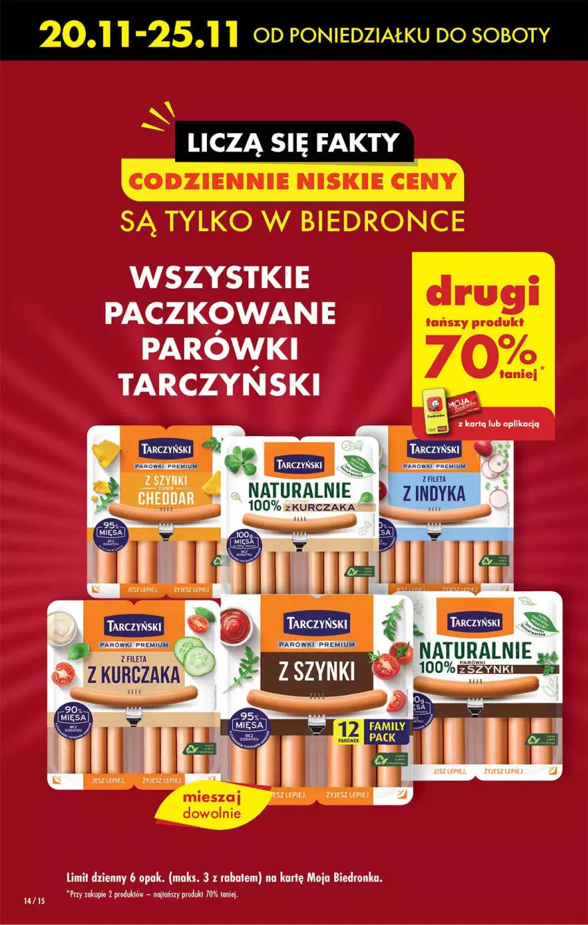 Gazetka promocyjna Biedronka - Od poniedzialku - ważna 20.11 do 25.11.2023 - strona 14 - produkty: Dron, Fa, Tarczyński