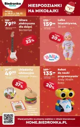 Gazetka promocyjna Biedronka - Od poniedzialku - Gazetka - ważna od 25.11 do 25.11.2023 - strona 69 - produkty: Gra, Bontempi, Dron, Robot, Dzieci, Gitara