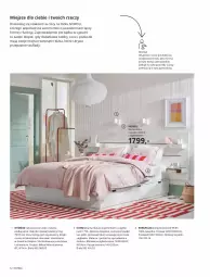 Gazetka promocyjna Ikea - Sypialnie - Gazetka - ważna od 31.07 do 31.07.2021 - strona 12 - produkty: Piec, Hemnes, Sos, Ser, Por, Noż, Mus, Stolik nocny, Rama, Pościel, Stołek, Stolik, Biurko, Komoda z 3 szufladami, Materac, Tera, Komoda, Toaletka, Moda, Puder, Rama łóżka, Nike, Komplet pościeli, Lampa biurkowa, Lampa, Meble, Lakier