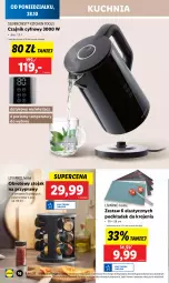 Gazetka promocyjna Lidl - GAZETKA - Gazetka - ważna od 02.11 do 02.11.2024 - strona 18 - produkty: Silvercrest, Ivar, Czajnik, Kuchnia, Stojak, Pojemnik, Przyprawy, Podkład