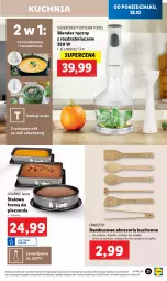 Gazetka promocyjna Lidl - GAZETKA - Gazetka - ważna od 02.11 do 02.11.2024 - strona 23 - produkty: Piec, Silvercrest, Por, Ivar, Blender ręczny, Blender, Rozdrabniacz, Kuchnia, Widelec, Trzepaczka, Forma do pieczenia, Sałat, Szczypce, Szpic, Grill