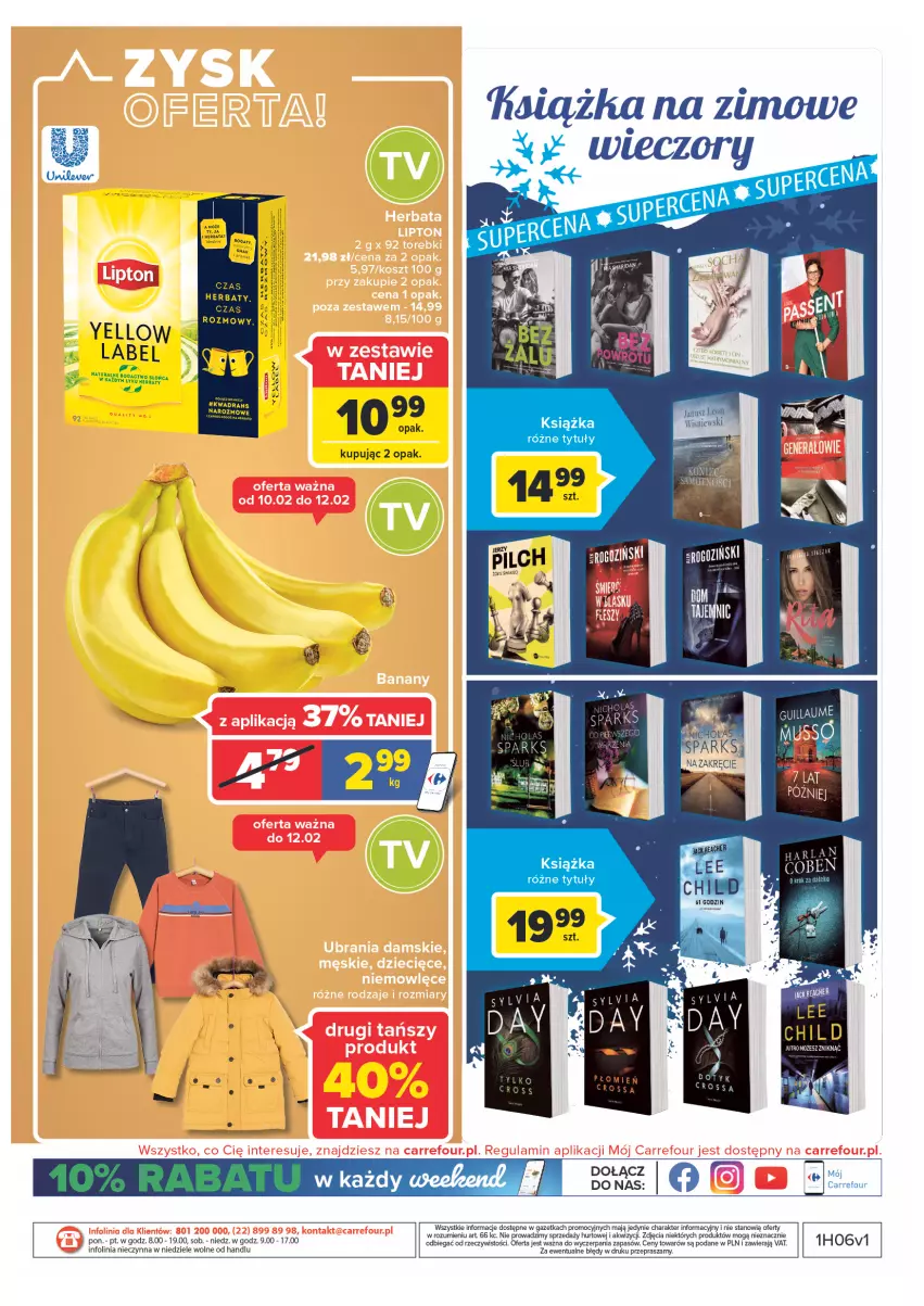 Gazetka promocyjna Carrefour - Gazetka Carrefour Zyskoteka - ważna 08.02 do 14.02.2022 - strona 40 - produkty: Książka, O nas