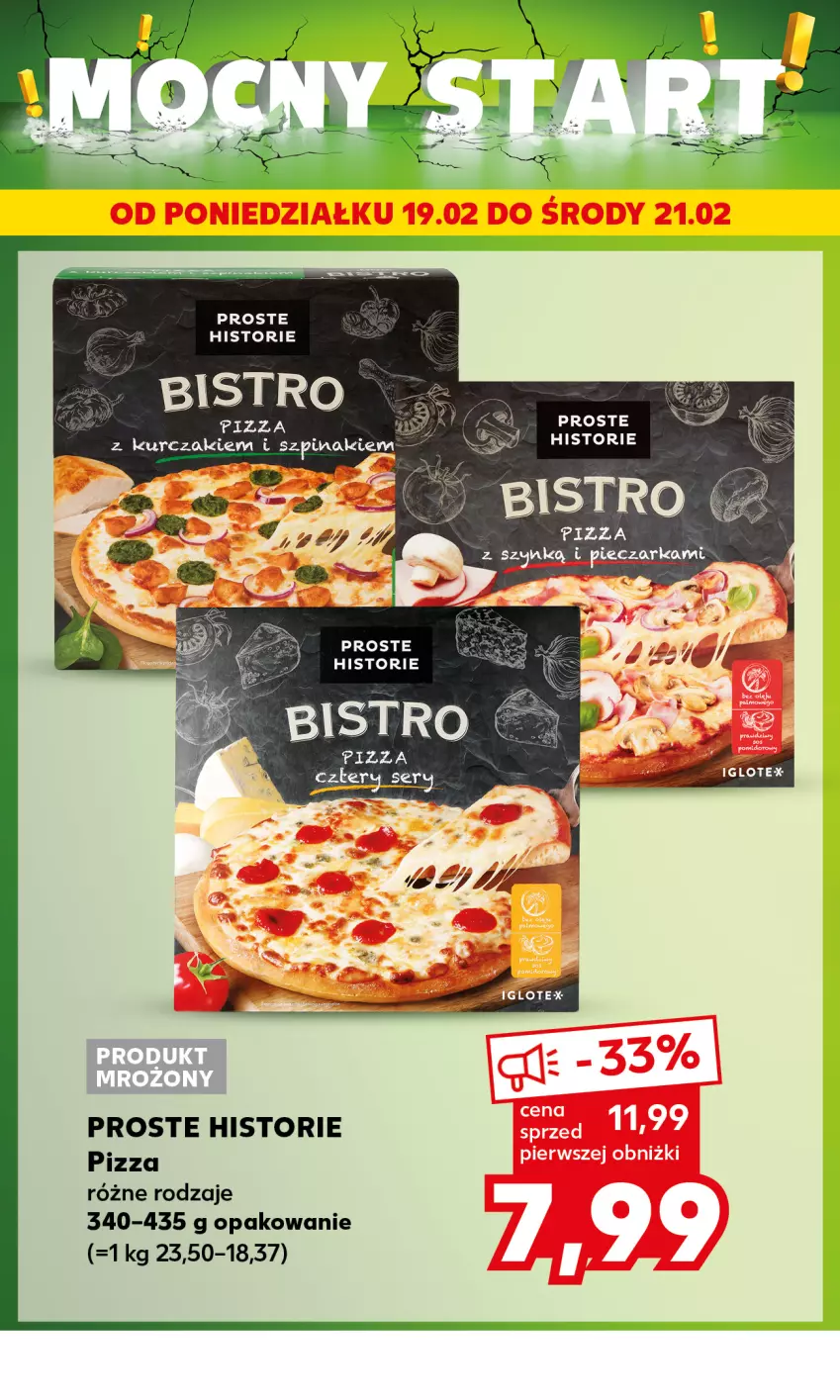 Gazetka promocyjna Kaufland - Mocny Start - ważna 19.02 do 21.02.2024 - strona 12 - produkty: Kurczak, Piec, Pieczarka, Pizza