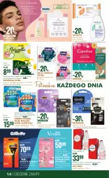 Gazetka promocyjna Super Pharm - Gazetka - Gazetka - ważna od 26.12 do 26.12.2023 - strona 14 - produkty: Gillette Venus, Naturell, Pax, BIC, Lactacyd, Bell, Old Spice, Dezodorant, Perfecta, Tampony, Fusion, Venus, Szynka, Chusteczki, Tampax, Podpaski, Carefree, Gillette, Maszynka, Bella, Chusteczki do higieny, Maszynka do golenia, Wkładki, Olej, Naturella