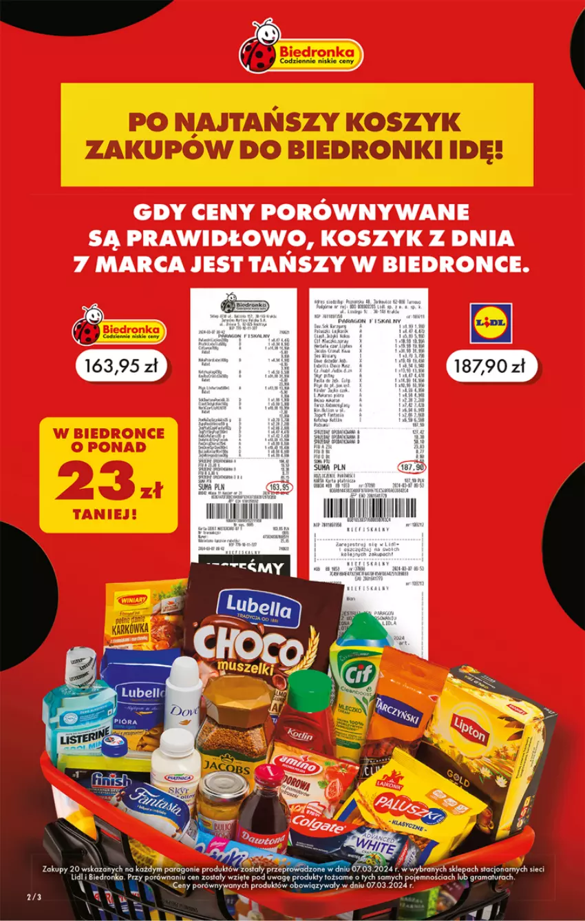 Gazetka promocyjna Biedronka - Od czwartku - ważna 14.03 do 20.03.2024 - strona 2 - produkty: Dron, Kosz, Por