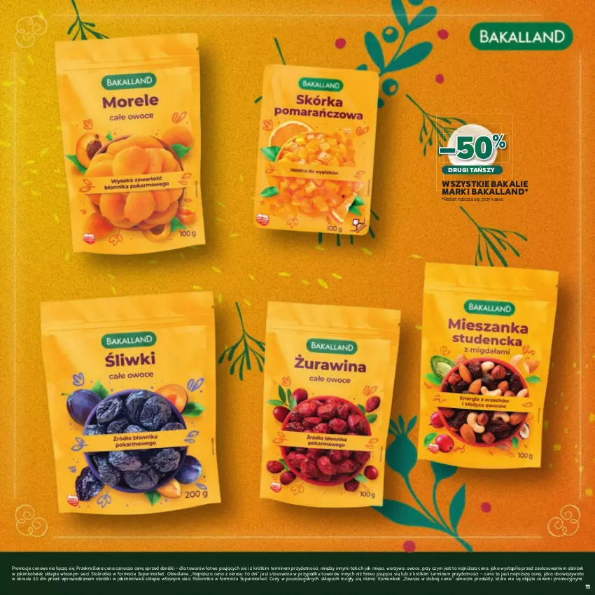 Gazetka promocyjna Stokrotka - Katalog Boże Narodzenie! - ważna 11.12 do 29.12.2025 - strona 11 - produkty: Bakalland, Mięso, Owoce, Warzywa