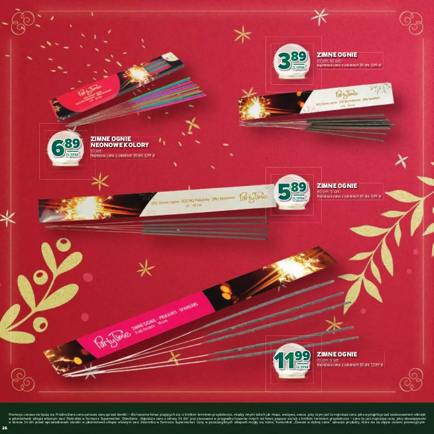 Gazetka promocyjna Stokrotka - Katalog Boże Narodzenie! - ważna 11.12 do 29.12.2025 - strona 26 - produkty: Mięso, Owoce, Warzywa