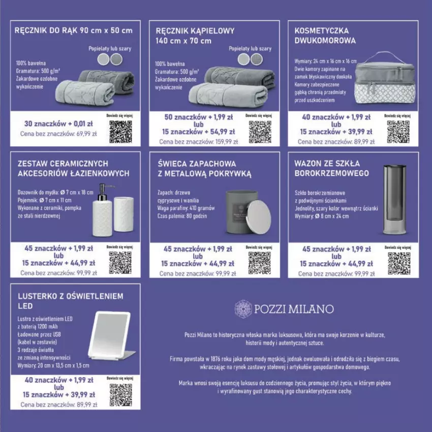 Gazetka promocyjna Stokrotka - Katalog Boże Narodzenie! - ważna 11.12 do 29.12.2025 - strona 75 - produkty: Gra, Kosmetyczka, Ręcznik, Ręcznik kąpielowy, Waga, Wazon